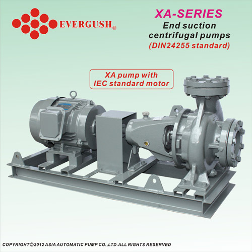 XA series End Suction Centrifugal Pumps(DN24255) - Welcome to EVERGUSH ...