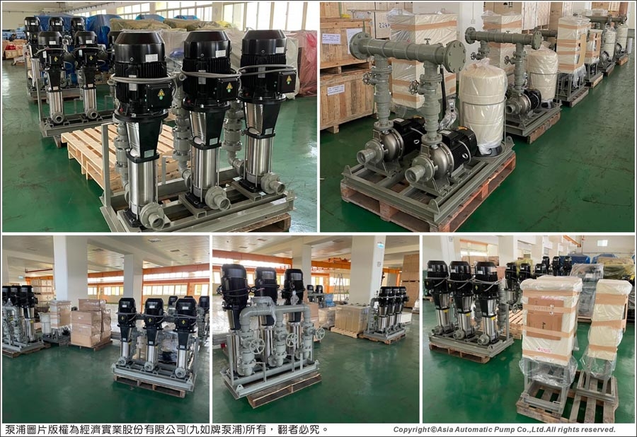 EVERGUSH exported dozens of pump sets to the Philippines.